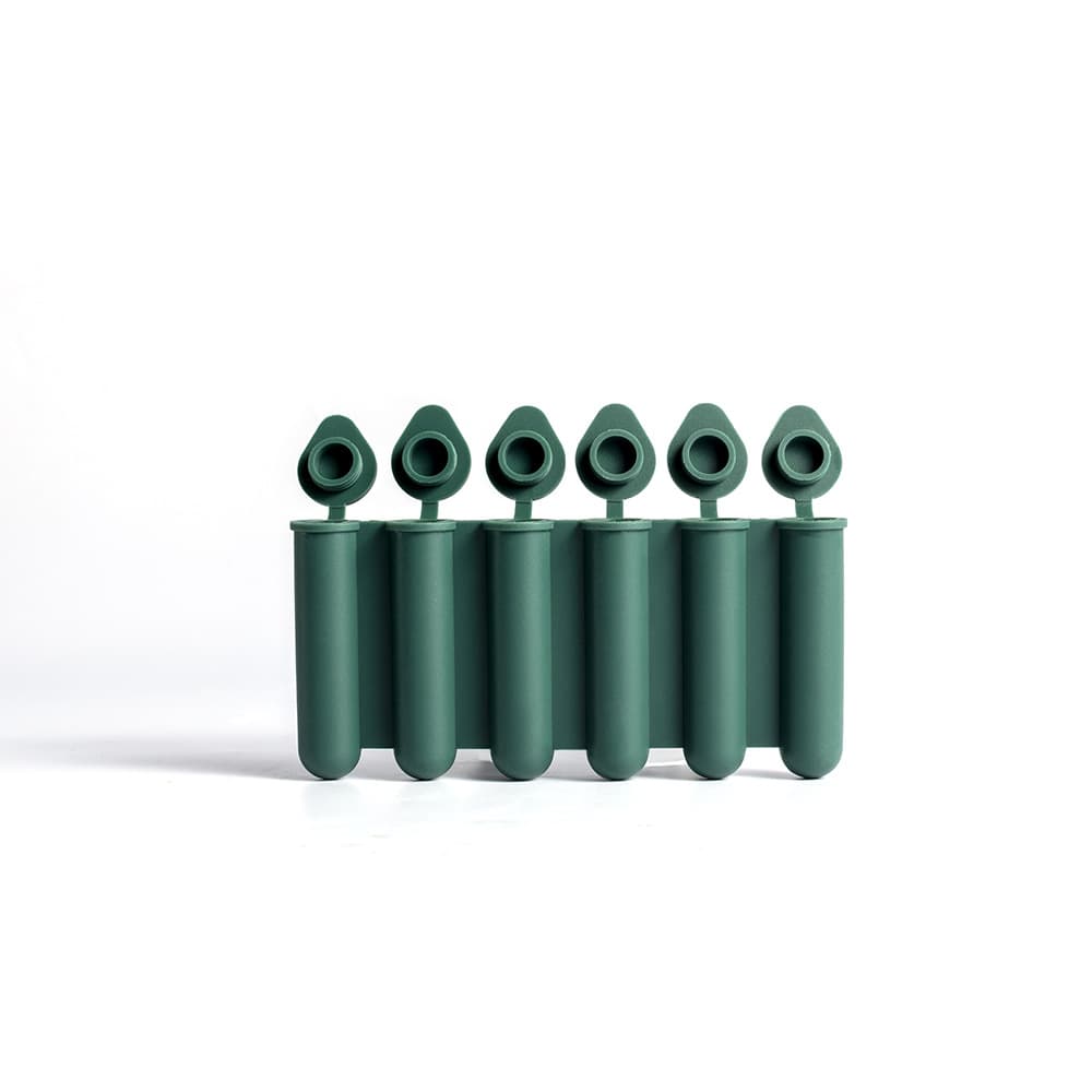 Green Bottle & Can Friendly Ice Stick Molds - 6-Cup Design, 10-Piece Set