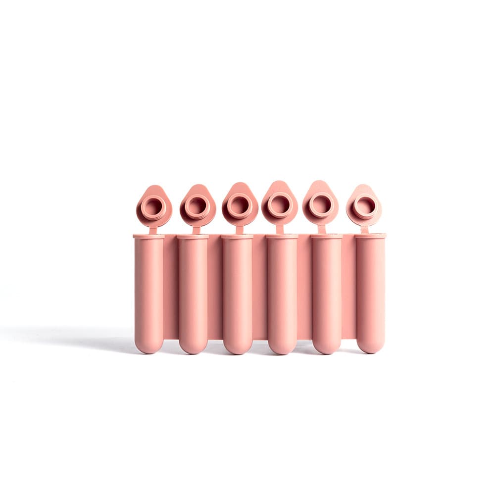 Pink Bottle & Can Friendly Ice Stick Molds - 6-Cup Design, 10-Piece Set