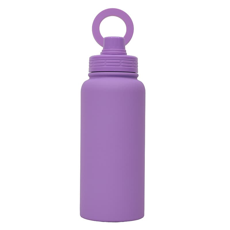 Purple 35oz Stainless Steel Insulated Sports Bottle - Purple Steel