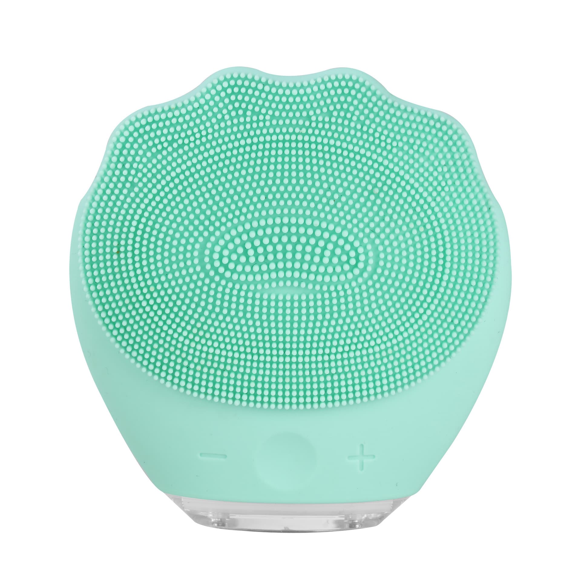 Green Electric Silicone Facial Cleanser - All-Around Vibration Massage Face