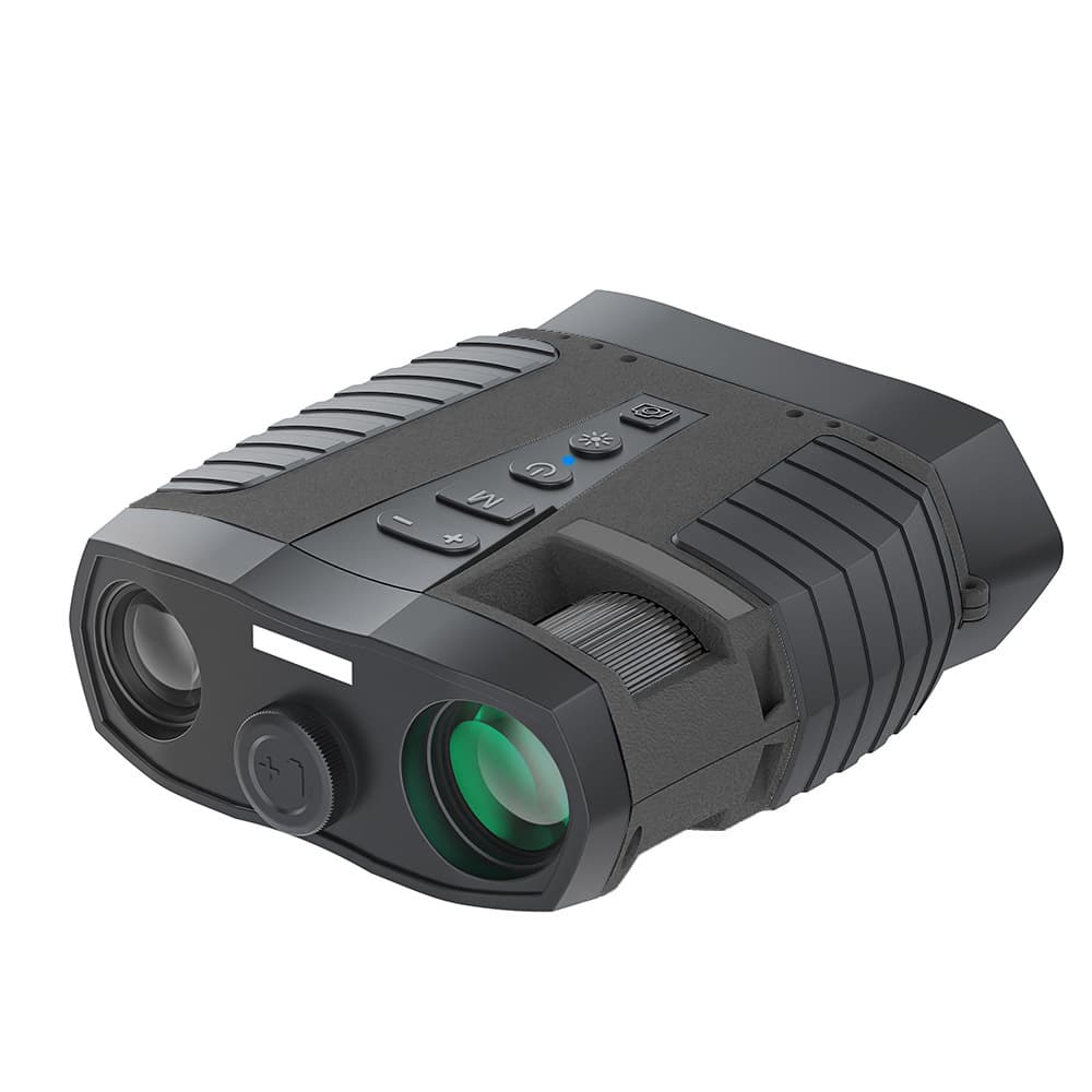 Black HD Digital Night Vision Binoculars - High Magnification Infrared Scope