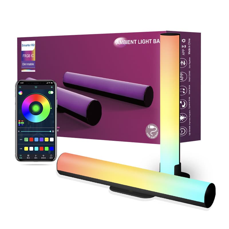5V Bluetooth 3W RGB Atmosphere Desk Lamp - 3W 128LM USB-Powered Mood