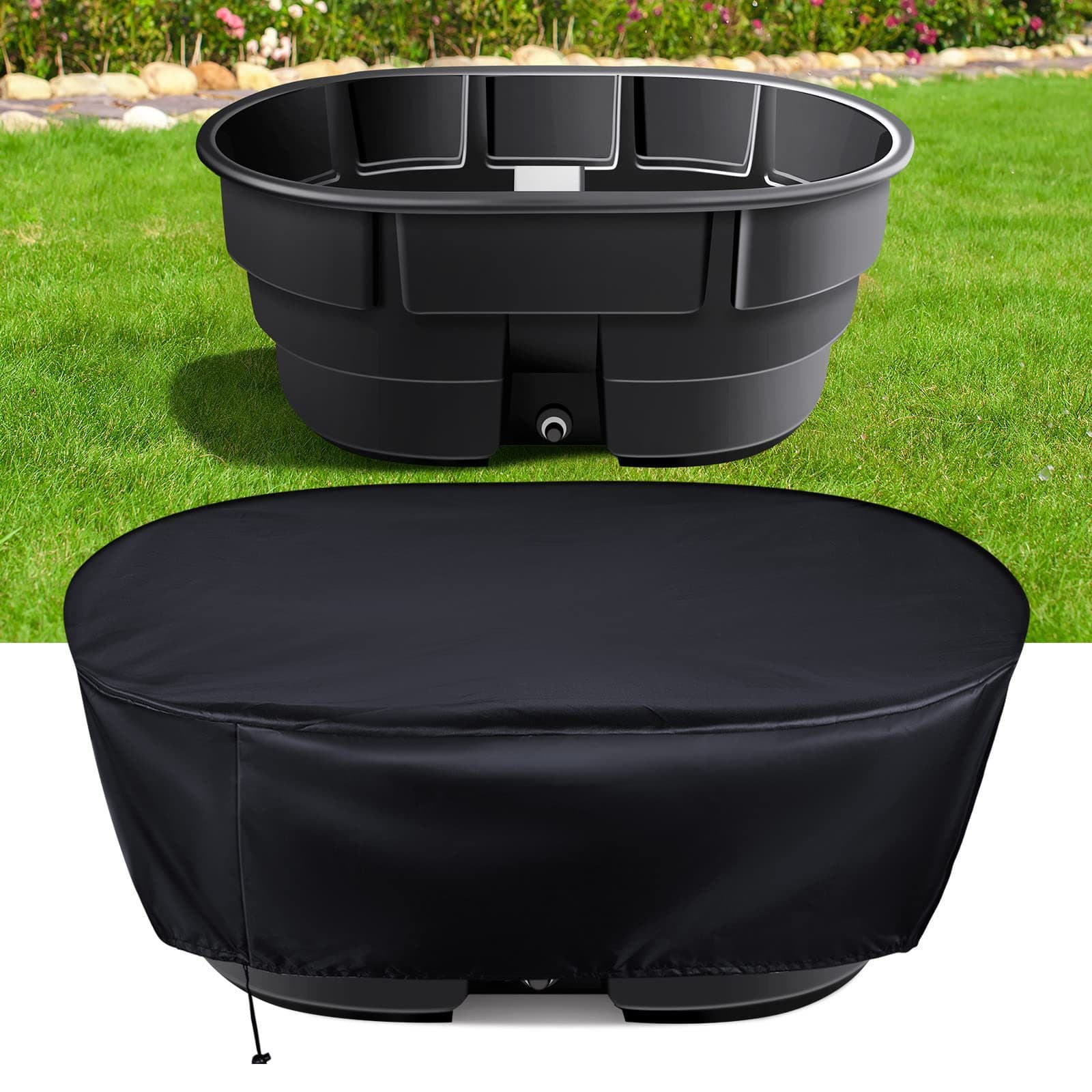 50 Gallons (52'Lx31'Wx12'H) Outdoor Gallon Cover Sun Shade - 50 52 Lx31 Wx12