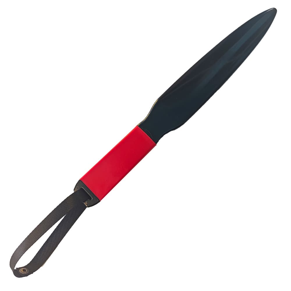 Red Handle + Black Lanyard Heavy-Duty Dog Training - Red Black Heavy Duty