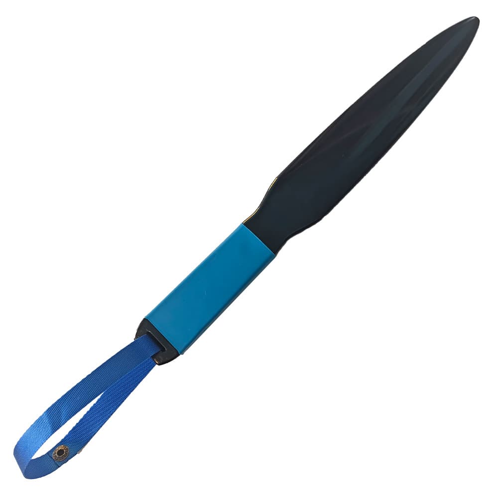 Blue Handle + Blue Lanyard Heavy-Duty Dog Training Pry - Blue Heavy Duty