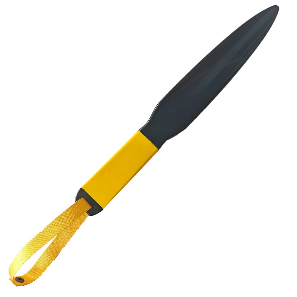Yellow Handle + Yellow Lanyard Heavy-Duty Dog Training Pry Stick
