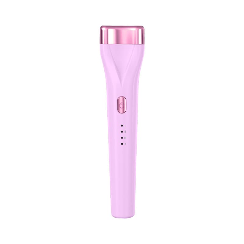 Rechargeable Heated Eyelash Curler - 3 Temperature Settings, 30s - Purple