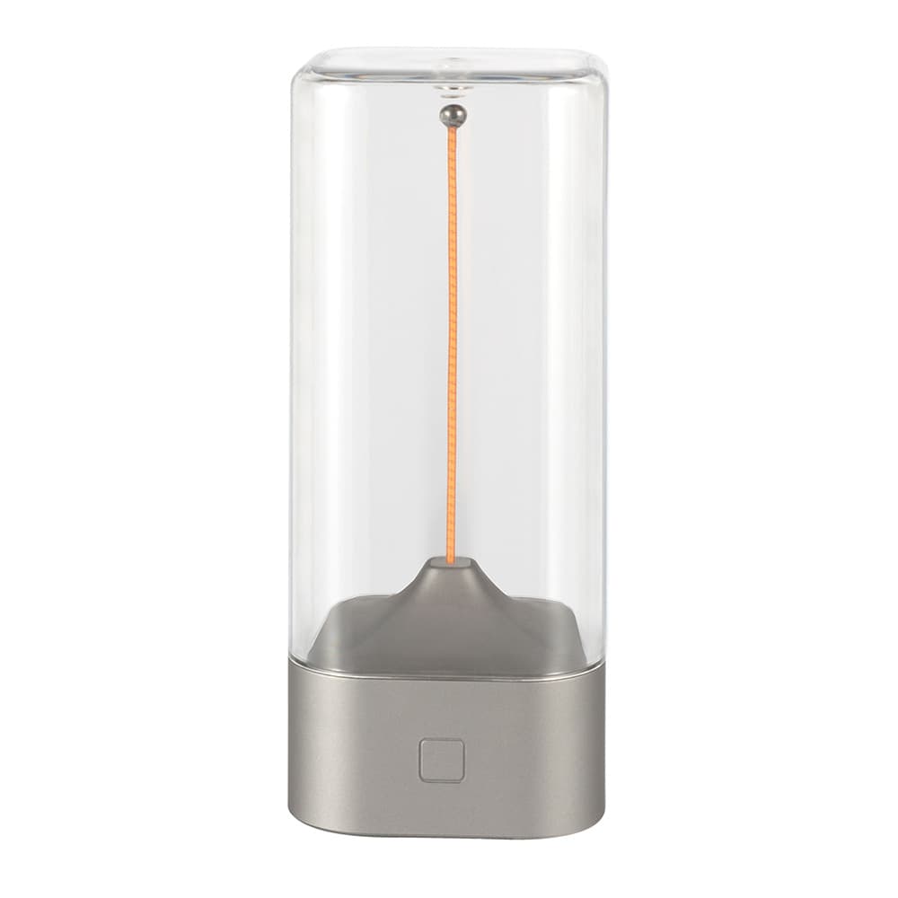 Magnetic Levitating Night Light with Flexible LED - USB-C - Silver