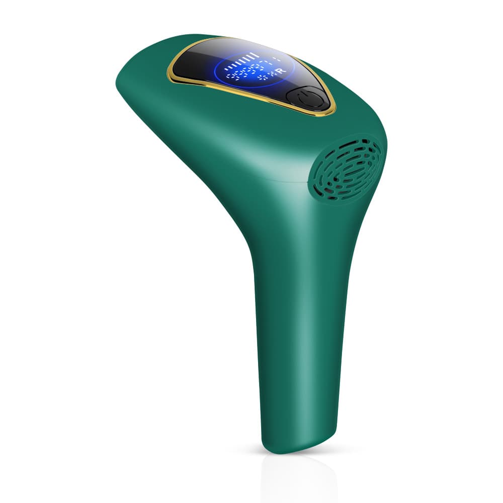 IPL Laser Hair Removal Device - 990,000 Flashes, 8 Intensity Levels - Green