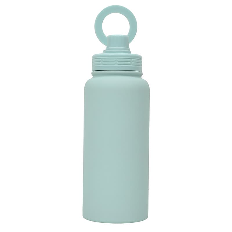 Light Green 35oz Stainless Steel Insulated Sports Bottle with Magnetic Phone