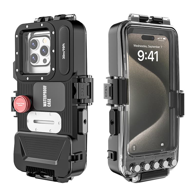 Universal 30m Bluetooth Diving Case for Apple & Samsung - Deep-Water