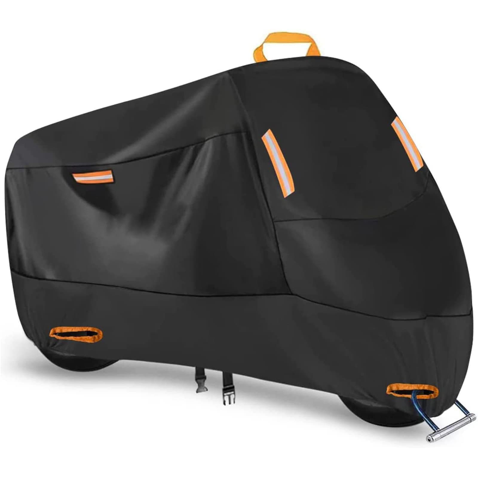 Heavy Duty 210D Waterproof Motorcycle Cover - All Season Outdoor Protection
