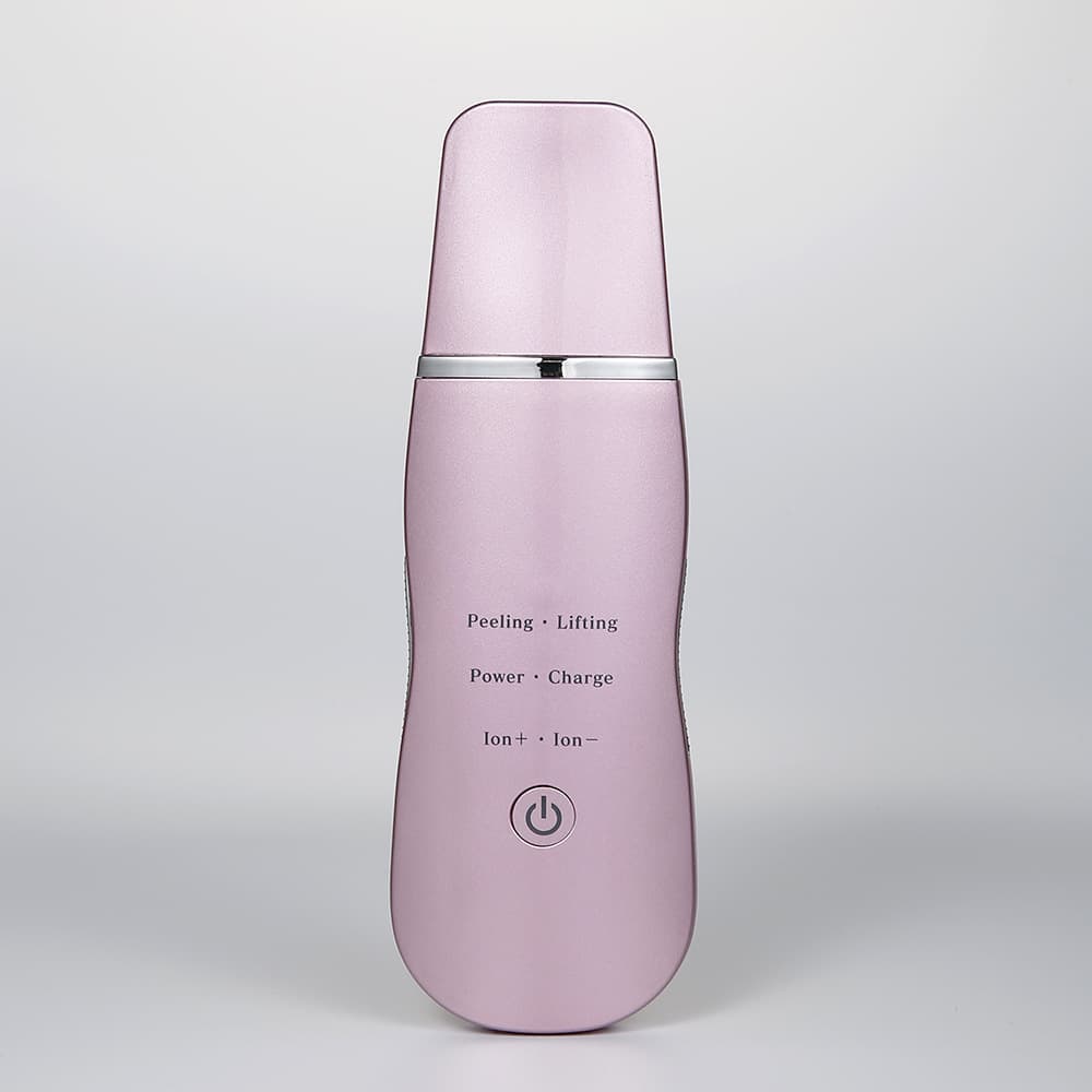 Ultrasonic Skin Scrubber - Deep Cleansing, Peeling, Lifting & Ion - Purple
