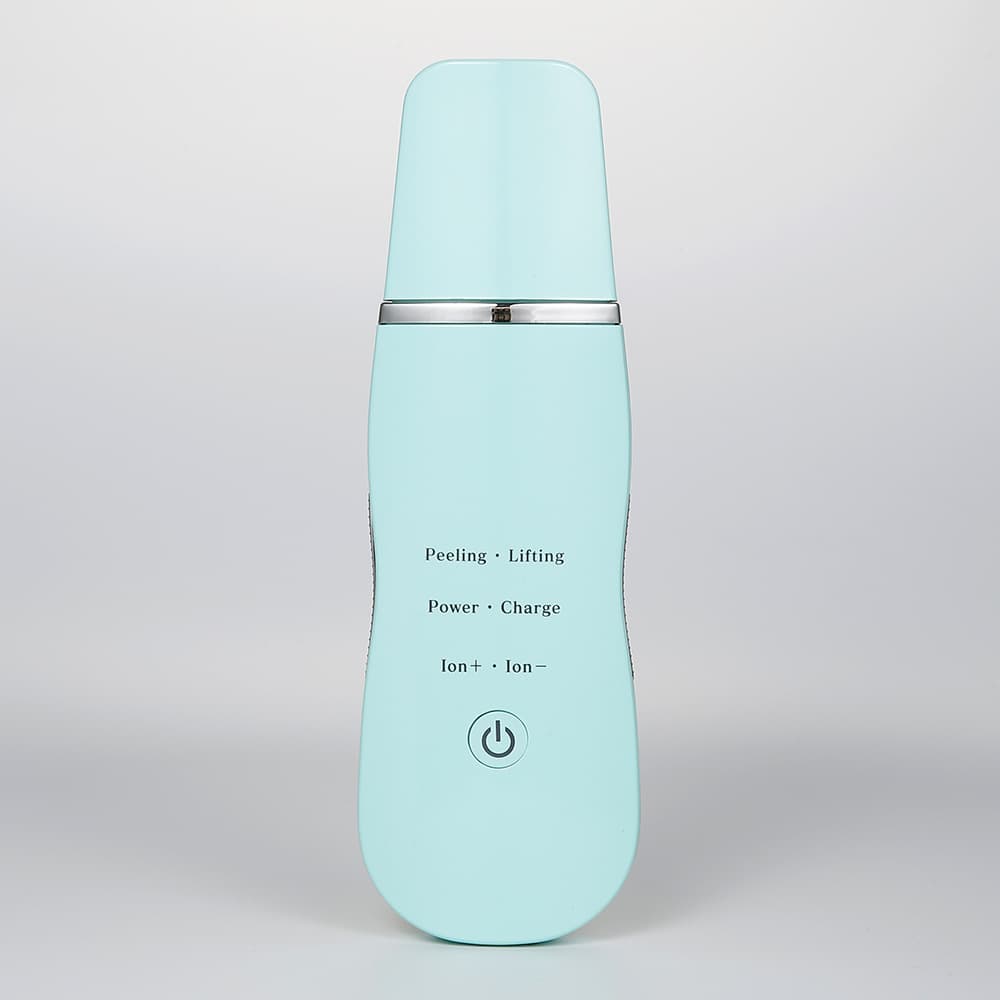 Ultrasonic Skin Scrubber - Deep Cleansing, Peeling, Lifting & Ion - Green