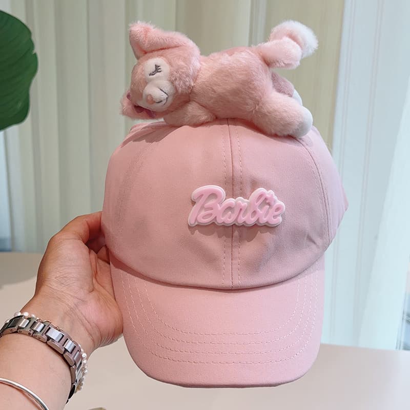 Plush - Decorated Baseball Cap (Meat pink)