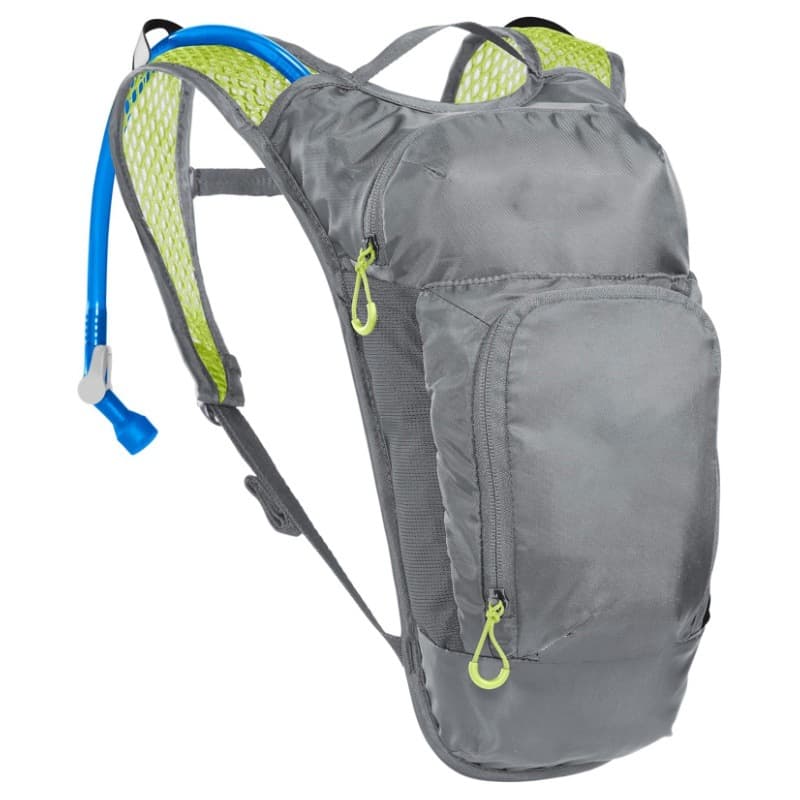 Grey Compact Hydration Backpack Lightweight Cycling Daypack for MTB