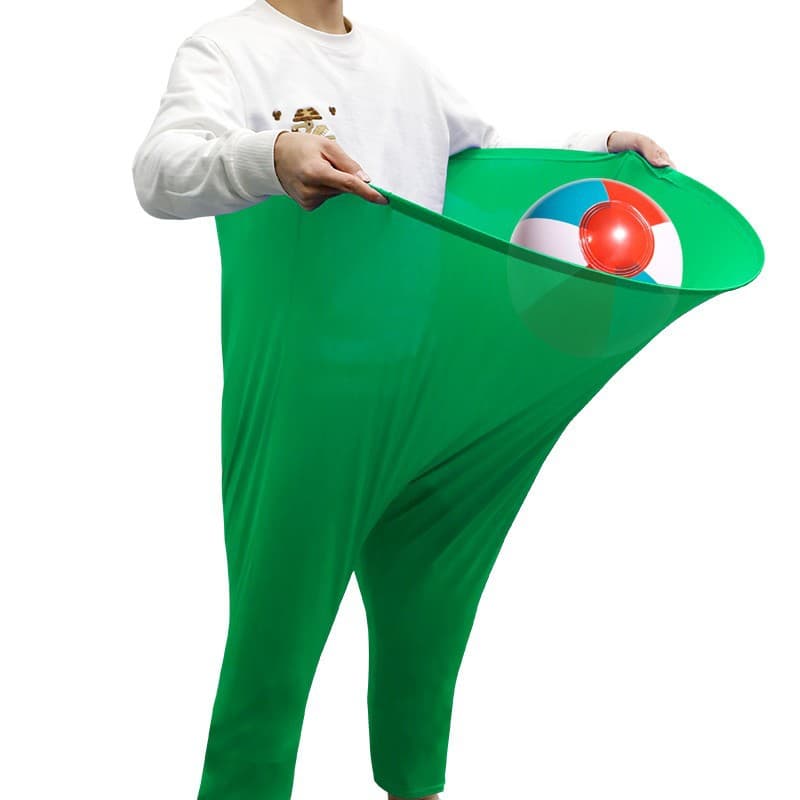 Green Granny Pants Yard Game for Kids - Outdoor Tossing Activity with Ball