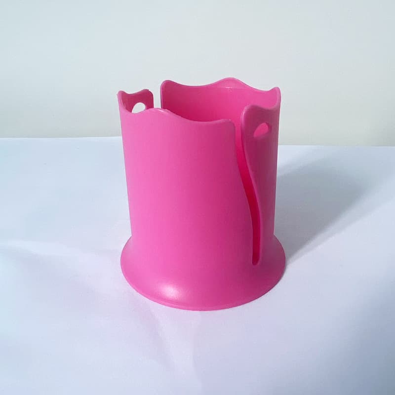 2-Pack Pink Outdoor Surfboard Water Bottle Holder - Portable PP & Silicone
