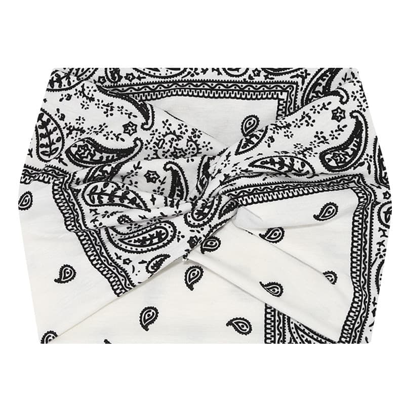5-PCS Cashew nuts are white Women's Extra Wide Turban Headband - Elastic