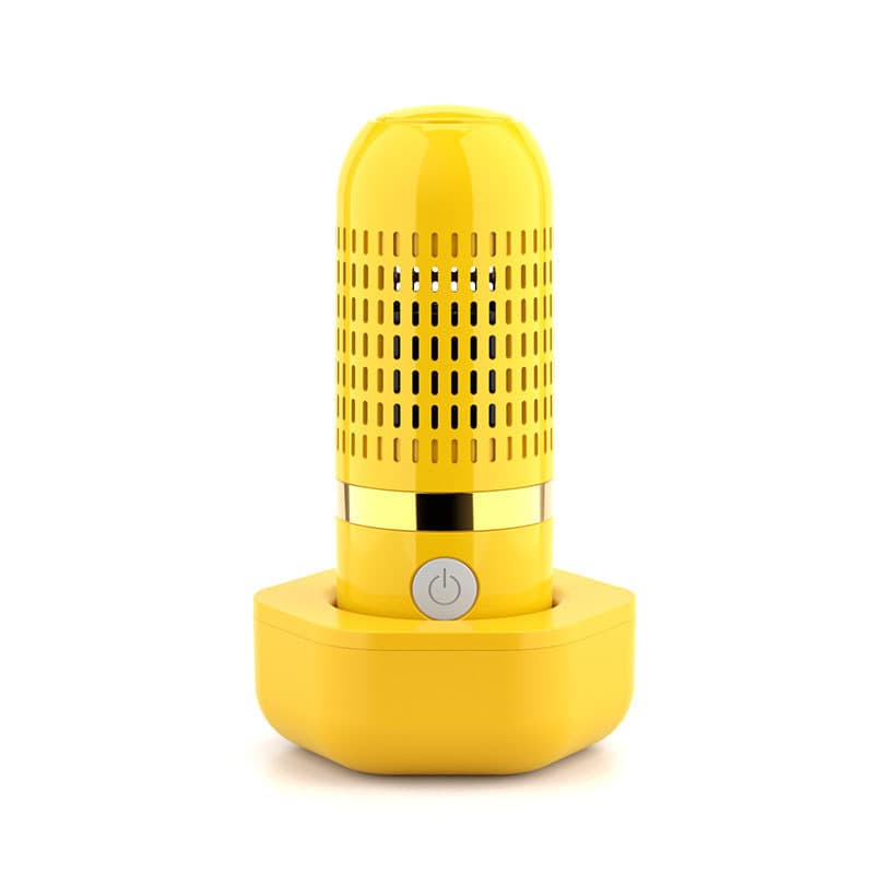 Yellow Wireless Capsule Fruit and Vegetable Purifier (16 × 5.4 cm)