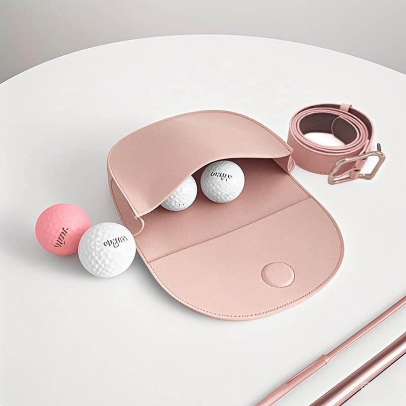 Pink Golf Range Finder Waist Pack - Compact and Functional Golf Accessory