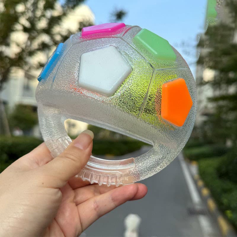 Transparent White Toy: Handheld Bouncing Ball with Sound - TPR Material, 13