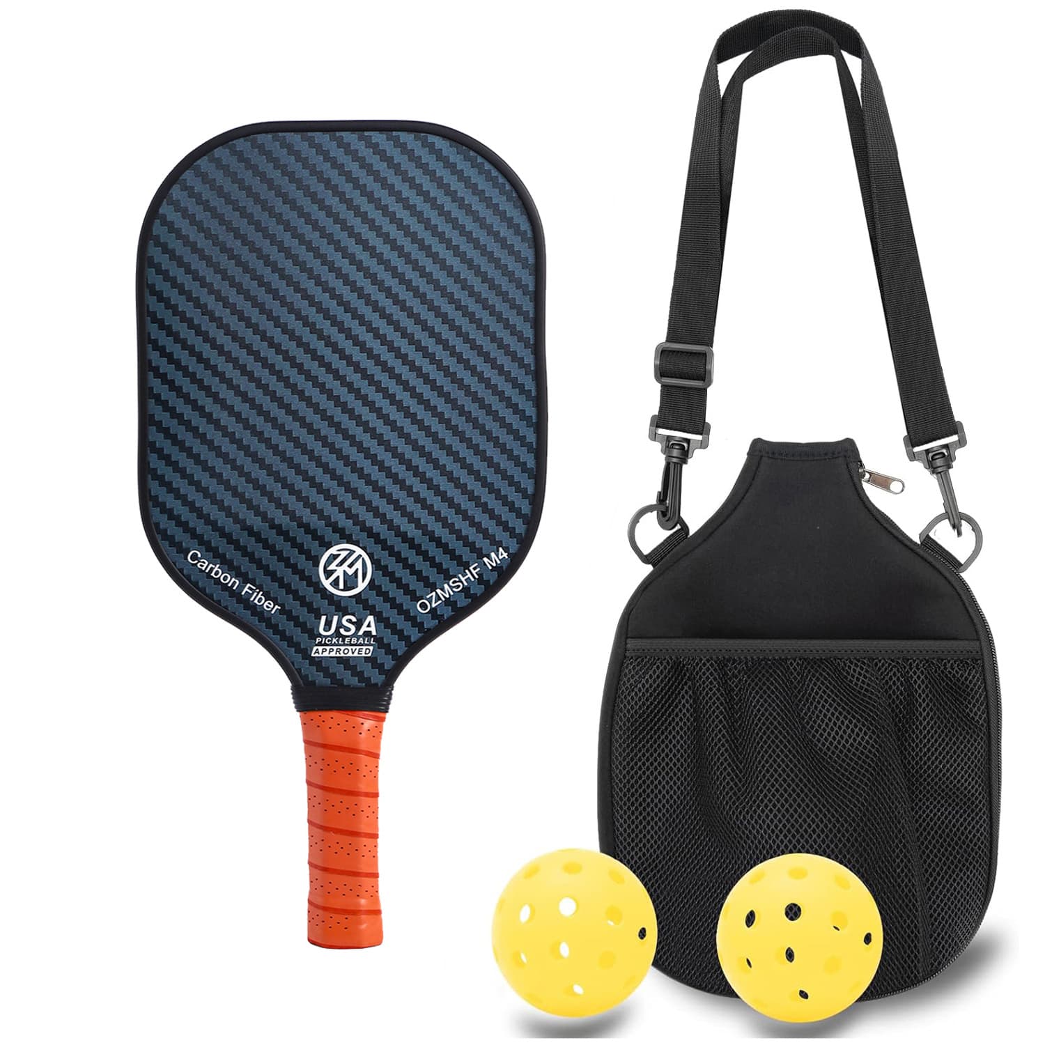 Professional Carbon Fiber Pickleball Paddle Set with Advanced - LT-601