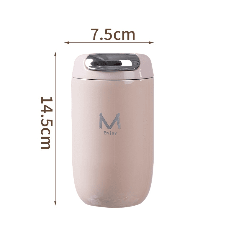 Pink 316 Stainless Steel Coffee Tumbler - 350 ml Vacuum Insulated Travel Mug