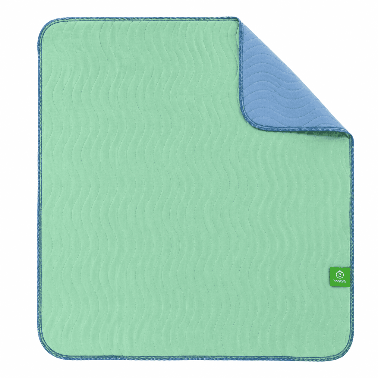 Reusable Washable Underpad - 45 × 60 cm Mint Green Waterproof Absorbent Bed