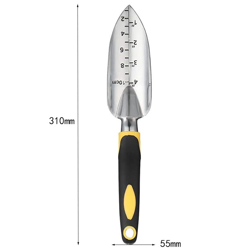 3-Piece Red Gardening Tool Set - Heavy Duty Aluminum Alloy with Bonus Claw