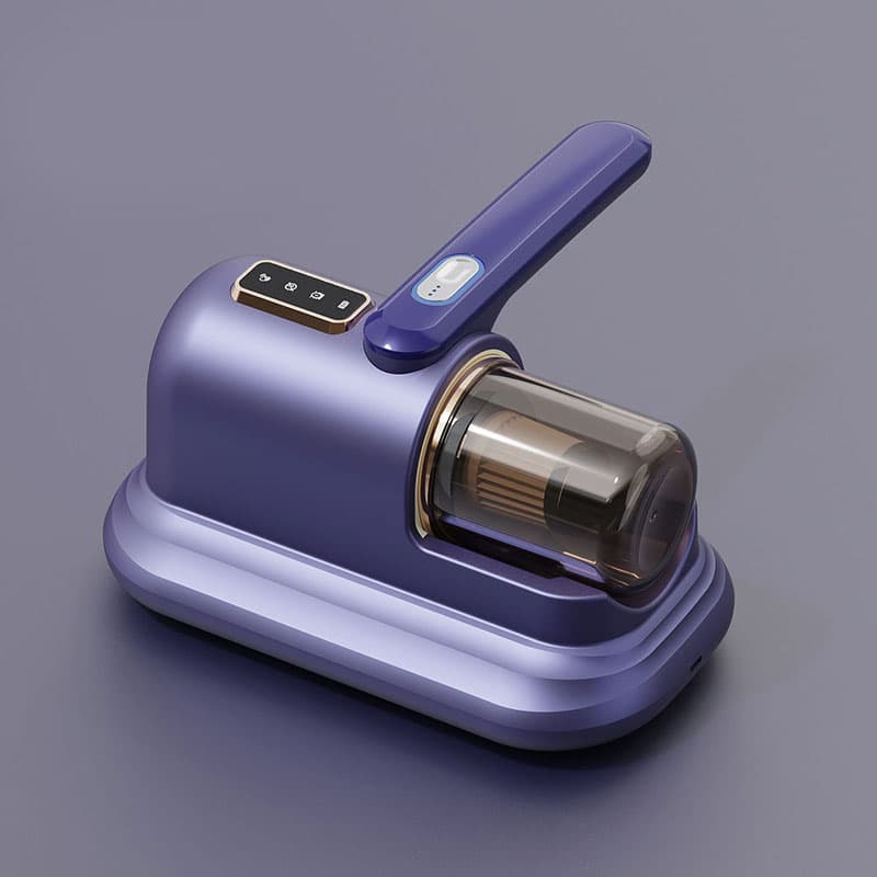 Blue-violet Wireless Mite Vacuum Cleaner with UV Light - High - Blue Violet