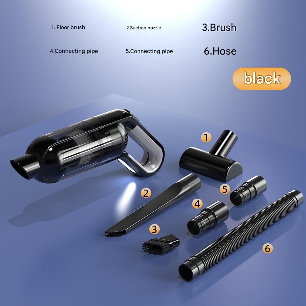Cordless Handheld Vacuum Cleaner set - USB Rechargeable Portable Car Vacuum