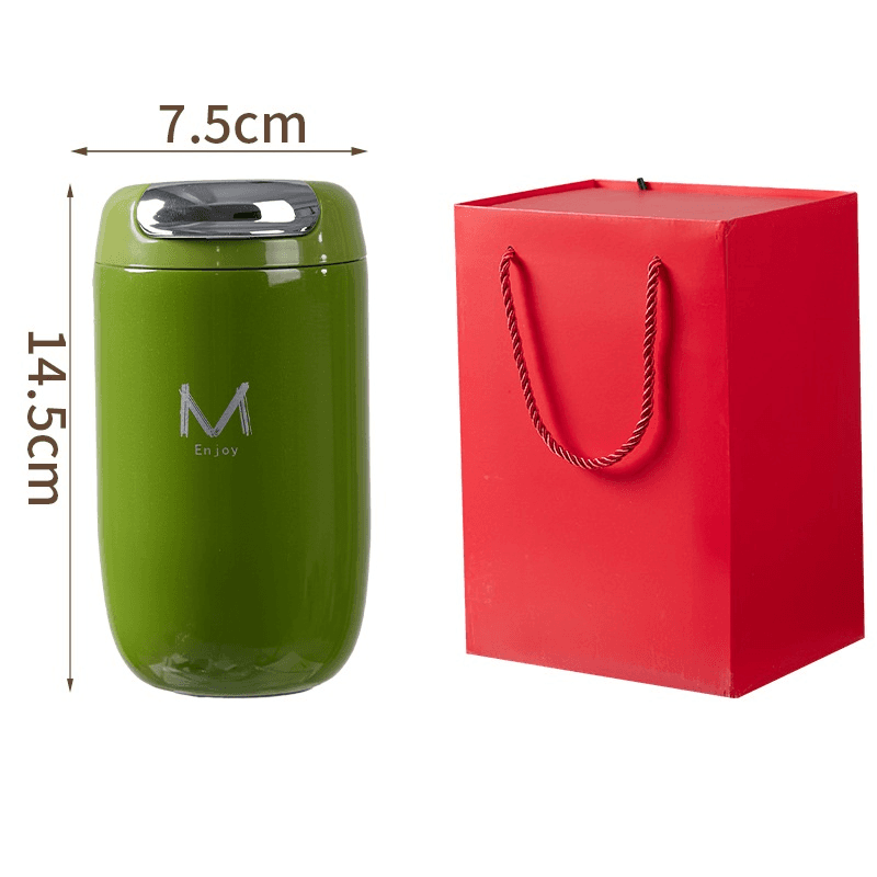Green Gift Box Set 316 Stainless Steel Coffee Tumbler - 350 ml Vacuum