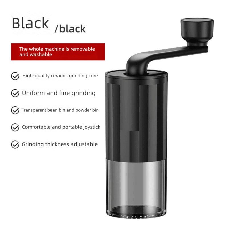MDJ-22 Manual Hand-Crank Coffee Grinder Precision Burr Mill with Adjustable