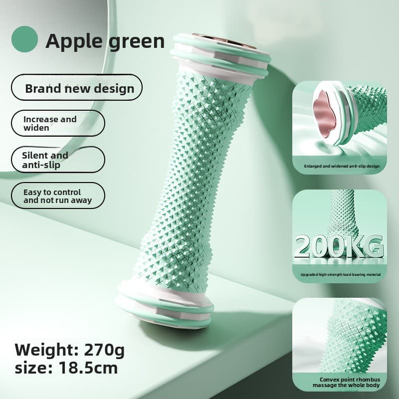 Green Foot Massage Roller for Arch Support and Plantar - Green Tool