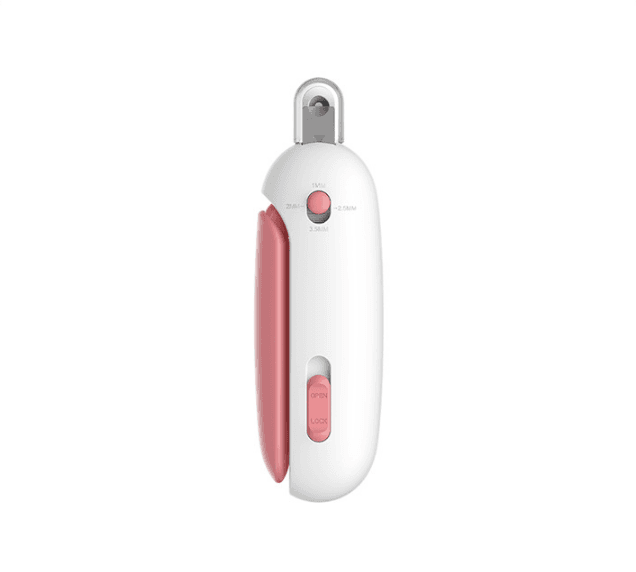 Adjustable Cat Nail Clippers Safety Round Hole Trimmer 1mm-3.5mm Anti-Splash