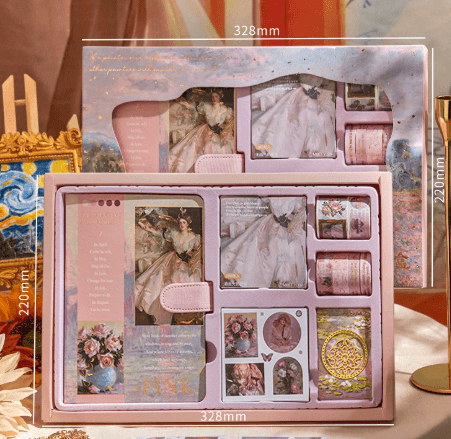 Sea of Essar Vintage Hand Account Gift Box Set - Complete Notebook Kit