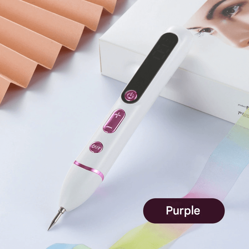 Professional Electric Mole & Dark Spot Remover Pen - Advanced - Purple