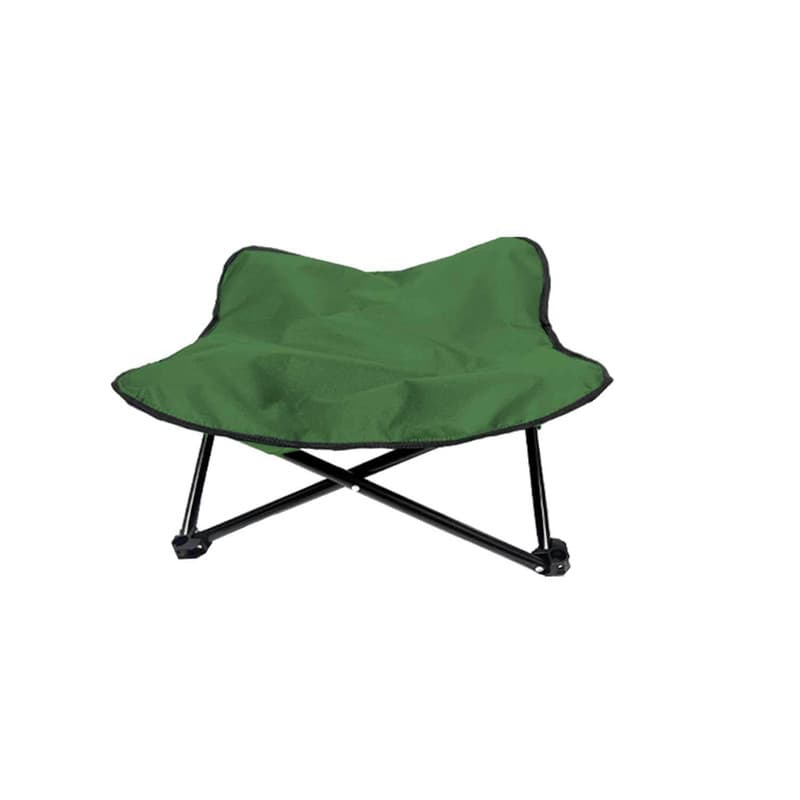 Bright Green Elevated Comfort Pet Bed - Portable & Foldable Dog Cat Cot