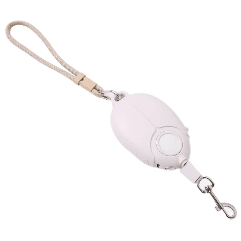 Pink Retractable Dog Leash with Luminous Rope 3M Anti-Tangle Automatic