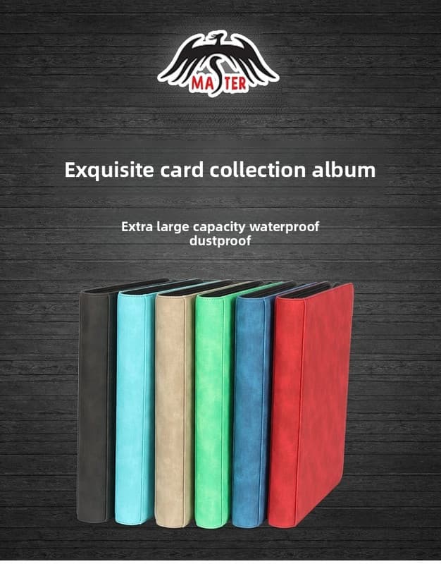 Toploader Binder 9 Pocket 216 Capacity Trading Card Album Zippered