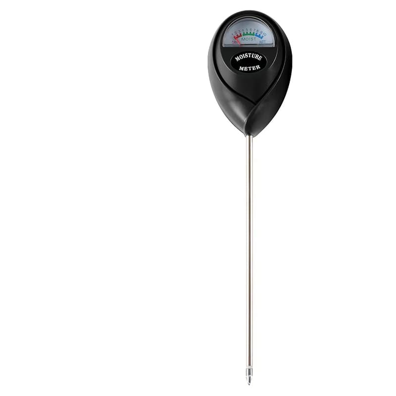2-Piece Black Soil Moisture Meter - Accurate Plant Water Monitor for Garden