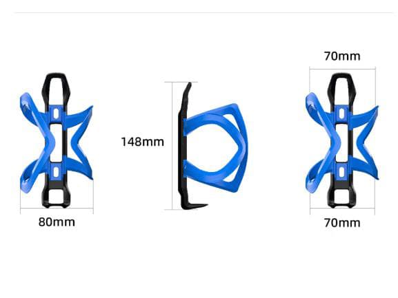 Red Ultra Lightweight Road & Mountain Bike Water Bottle Cage - 39g