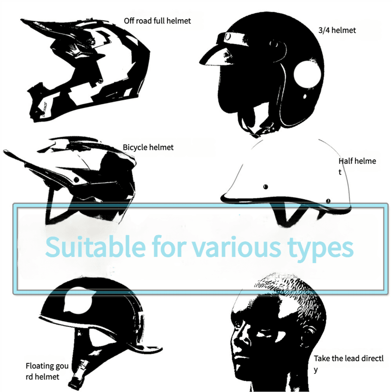 White Black Motorcycle Goggles - UV-Protective Anti-Dust Riding - Red lenses