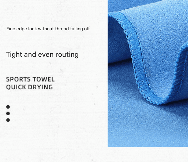 Red Extra Large Double-Sided Microfiber Beach Towel - 80 × 160 cm