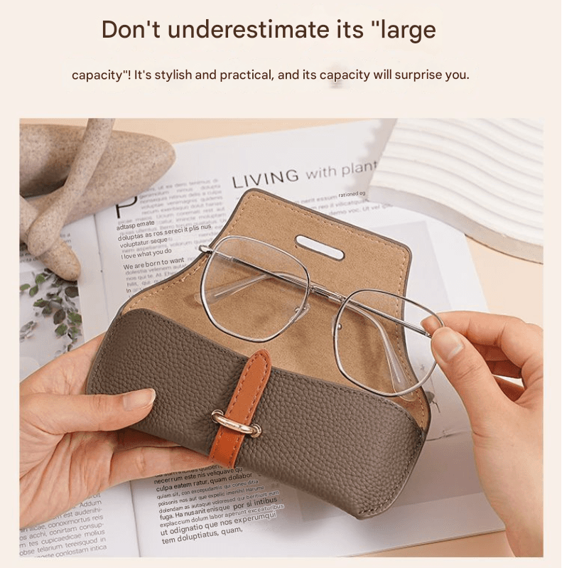 3 Pack Black Portable Glasses Case Set - Anti-Pressure Sunglass & Myopia