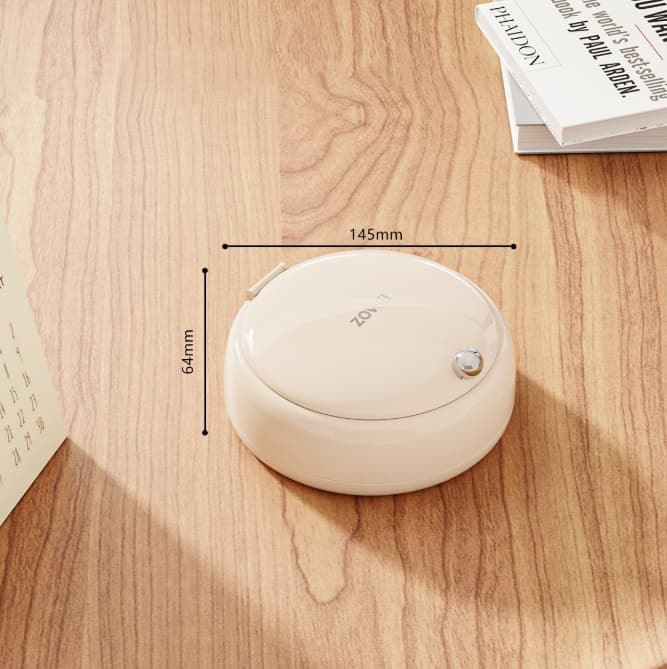 Cream color Modern Portable Sewing Kit - All-in-One Compact Organizer