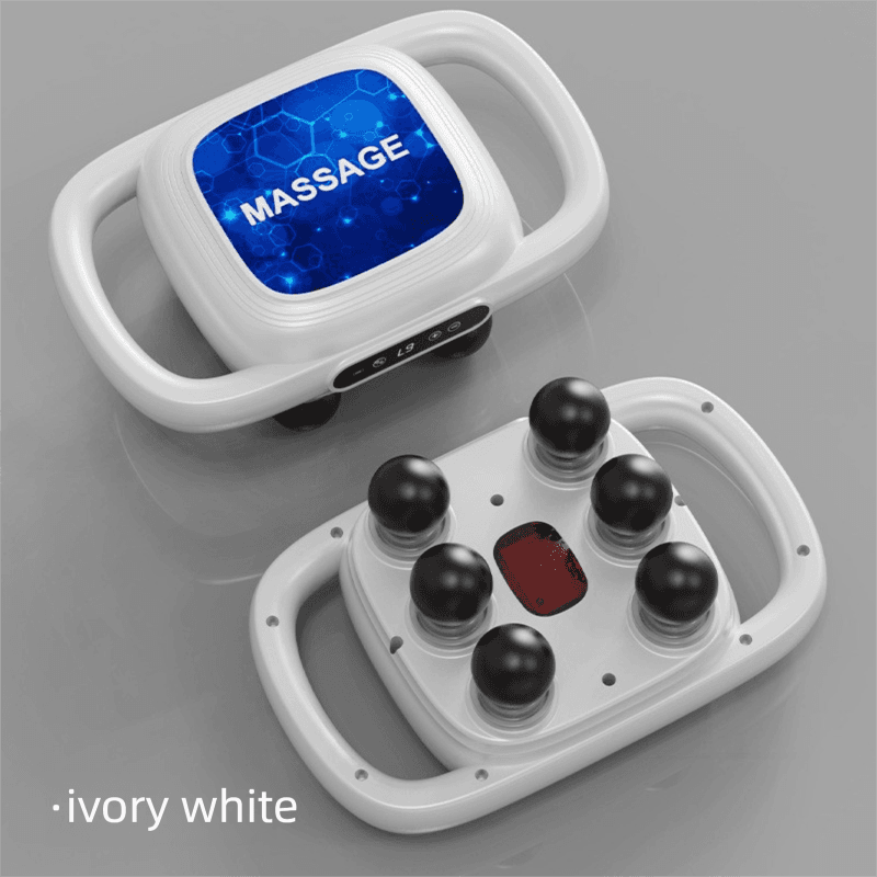 6-Head Deep Tissue Percussion Massager - Cordless Electric Muscle Gun