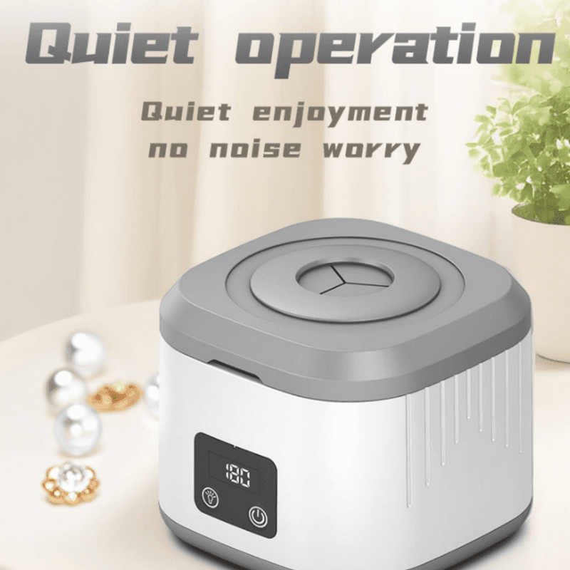 Muti-Functional Portable UV-C Ultrasonic Cleaner (49KHz) - 3 Time Modes