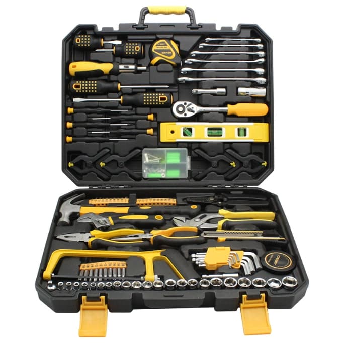 168-Piece Ultimate Hand Tool Kit - Comprehensive Household & Auto Repair Set